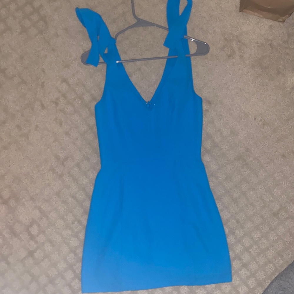 Blue Amanda Uprichard dress